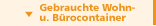 Gebrauchte Wohncontainer und B�rocontainer - Containerhandel Heuer