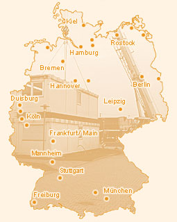 Bundesweit f&uuml;r Sie unterwegs - Ihr Containerhandel Heuer

Rostock, Hamburg, Kiel, Bremen, L&uuml;beck, Greifswald, Stralsund, Hannover, Berlin, Leipzig, Duisburg, K&ouml;ln, Frankfurt, Mannheim, Stuttgart, Freiburg, M&uuml;nchen
