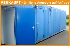 Angebote/ Gebrauchte Wohncontainer und Brocontainer/ Containeranlagen