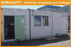 Angebote/ Gebrauchte Wohncontainer und Brocontainer/ Containeranlagen