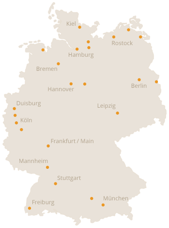 Containerhandel in ganz Deutschland