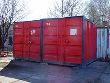 8" Lagercontainer Rostock