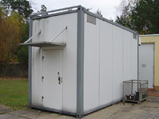 Spezialcontainer - Funkstation Strausberg