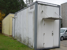 Spezialcontainer - Funkstation Strausberg